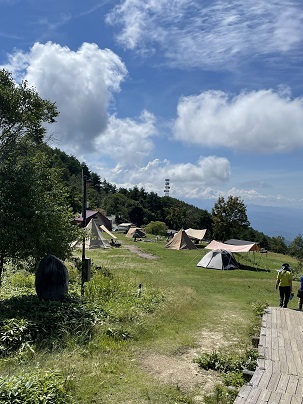 陣馬形山キャンプ場