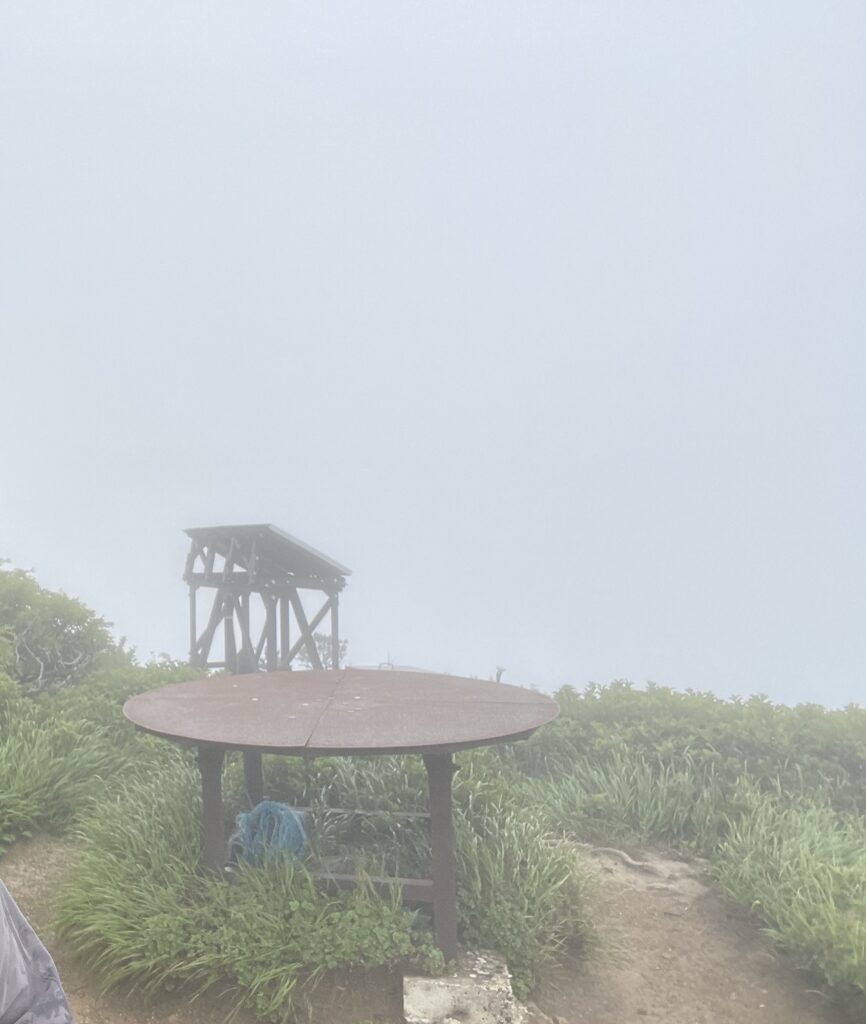 鳥海山山頂　青森県